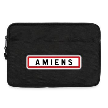 Panneau entrée de ville Amiens - Sacoche pour ordinateur portable 13 pouces - noir - Devant