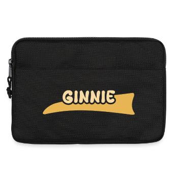 Ginnie as a given name - Laptop bag 13" - black - Front