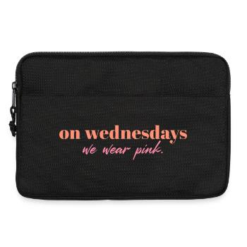 On Wednesdays We Wear Pink | Mean Girls Quote Desi - Laptoptasche 13" - Schwarz - Vorne