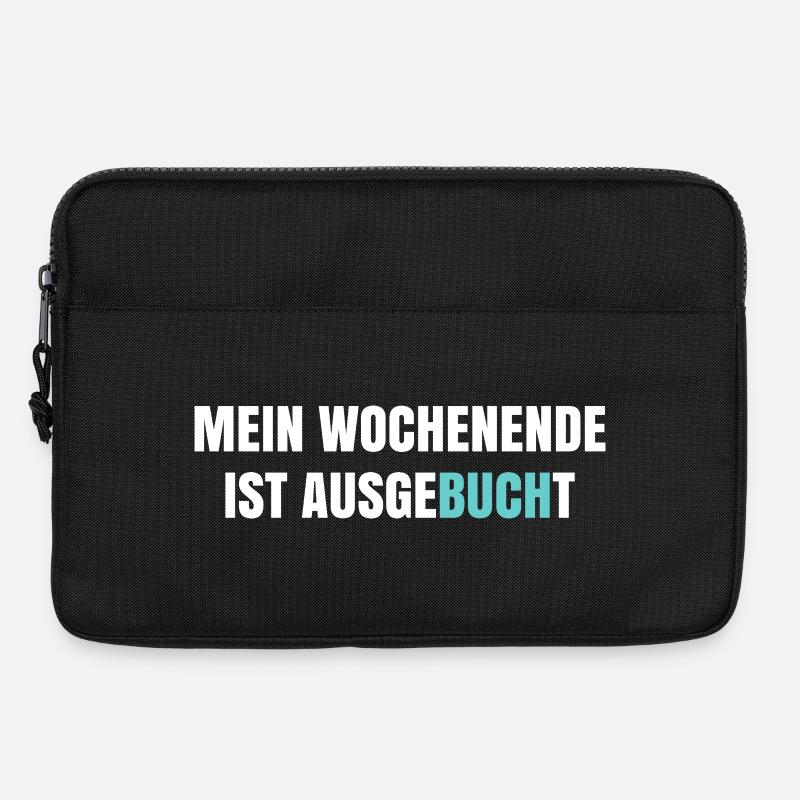 My weekend is booked out - Laptop bag 13" - black