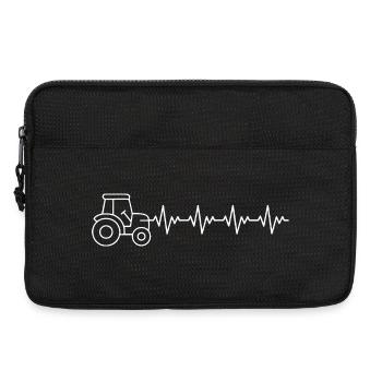 Tracteur Bauer ECG Battement de cœur - Sacoche pour ordinateur portable 13 pouces - noir - Devant