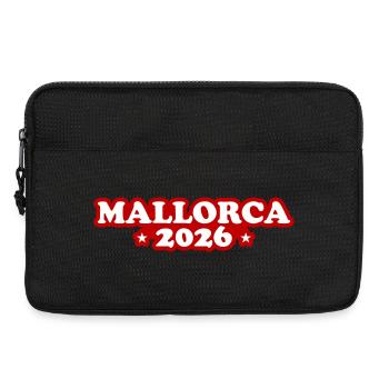 Mallorca 2026 - Laptoptasche 13" - Schwarz - Vorne