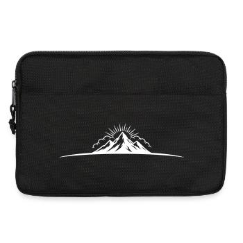 Montagnes Symboliques en plein air de Berge - Sacoche pour ordinateur portable 13 pouces - noir - Devant
