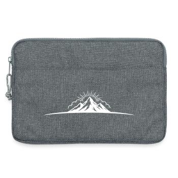 Montagnes Symboliques en plein air de Berge - Sacoche pour ordinateur portable 13 pouces - gris chiné - Devant