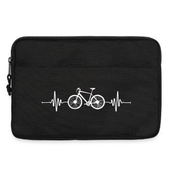 Heartbeat Beat Bike - Laptop bag 13" - black - Front