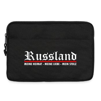 Russland - Laptoptasche 13" - Schwarz - Vorne