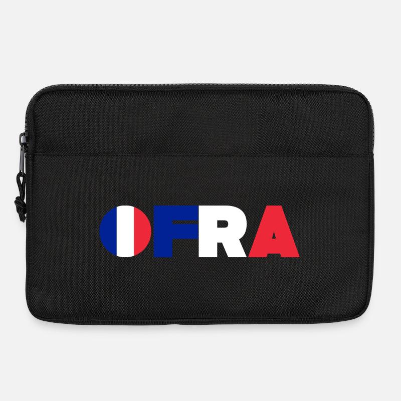 Frankreich - Laptoptasche 13" - Schwarz