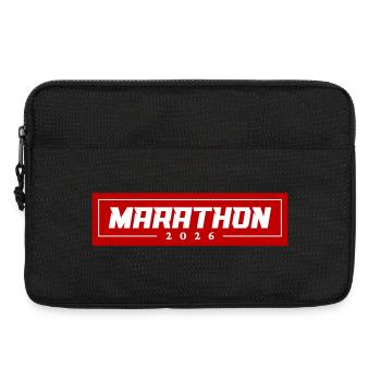 Marathon 2026 - Laptop bag 13" - black - Front