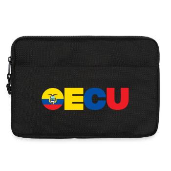 Équateur - Sacoche pour ordinateur portable 13 pouces - noir - Devant
