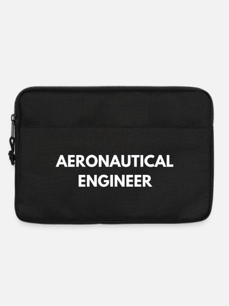 Luftfahrtingenieur - Laptoptasche 13" - Schwarz