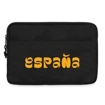 Espana typography logo design T-Shirt - Laptop bag 13" - black - Front