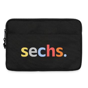 6. Geburtstag Junge Sechs 6 Jahre Jubiläum  - Laptoptasche 13" - Schwarz - Vorne