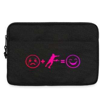 Pickleball Player Idea for Pickleball Coach Fans - Laptop bag 13" - black - Front