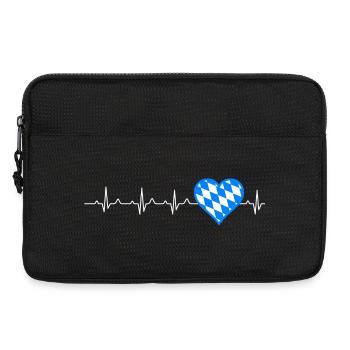 HERZSCHLOG BAYERN - Laptoptasche 13" - Schwarz - Vorne