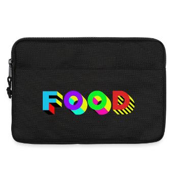 Essen Food lecker - Laptoptasche 13" - Schwarz - Vorne