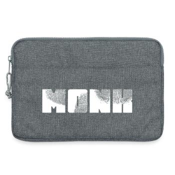 Monk - Laptop bag 13" - heather grey - Front