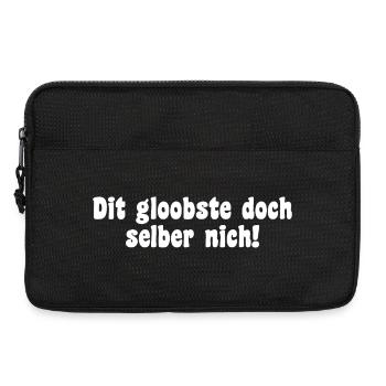 Berlin Saying Dialect - Laptop bag 13" - black - Front