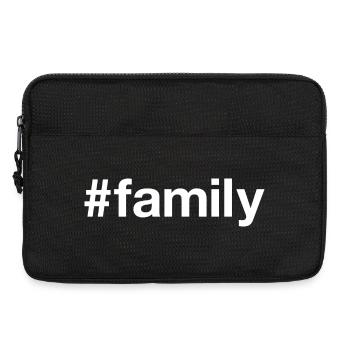 FAMILY Familie Hashtag - Laptop bag 13" - black - Front