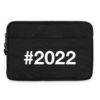 2022 Hashtag 4 Jahre 4. Geburtstag - Laptoptasche 13" - Schwarz - Vorne