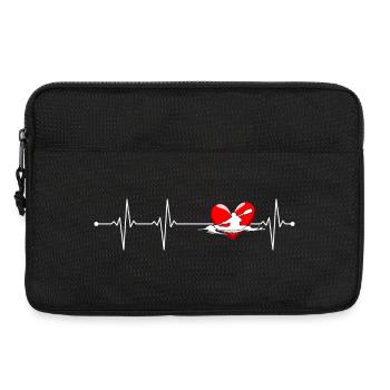 Heartbeat Glide Fitness - Sacoche pour ordinateur portable 13 pouces - noir - Devant
