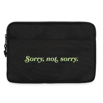Sorry, not sorry – Cheeky Attitude - Laptop bag 13" - black - Front