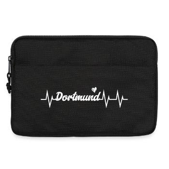 Heartbeat Dortmund - Laptoptasche 13" - Schwarz - Vorne