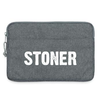 Stoner-Musik-Logo-Design - Laptoptasche 13" - Grau meliert - Vorne