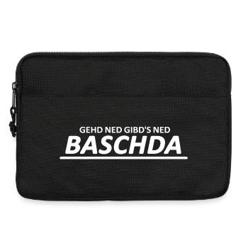Ged ned gibds ned - Baschda - Laptop bag 13" - black - Front