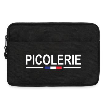 Picole Nationale Humour Apéro Gendarmerie Gendarme - Sacoche pour ordinateur portable 13 pouces - noir - Devant