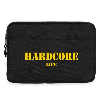 Hardcore Life Rave Techno – Sonderedition - Laptoptasche 13" - Schwarz - Vorne