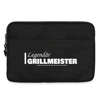 Beruf Grillmeister - Laptoptasche 13" - Schwarz - Vorne