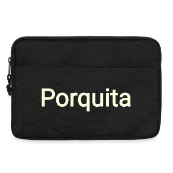 Porquita - Laptop bag 13" - black - Front