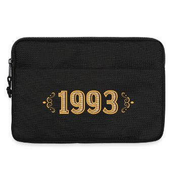 Legend since 1993 retro 1993 - Laptop bag 13" - black - Front