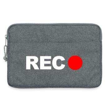 Rec - Sacoche pour ordinateur portable 13 pouces - gris chiné - Devant