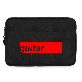 Guitare - Sacoche pour ordinateur portable 13 pouces - noir - Devant