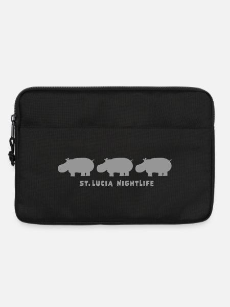 st.lucia_nightlife_1 - Laptop bag 13" - black
