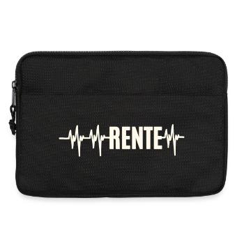Heartbeat Rente - Laptoptasche 13" - Schwarz - Vorne
