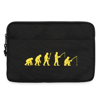 Fishing Evolution Path Design - Laptop bag 13" - black - Front