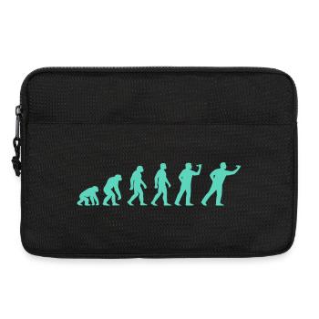 Menschheitsstufen Evolution - Laptoptasche 13" - Schwarz - Vorne