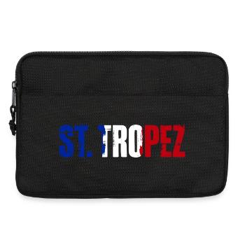 St. Tropez Frankreich Saint Tropez - Laptoptasche 13" - Schwarz - Vorne