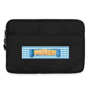 Jackpot Rétro Banner Style Vintage - Sacoche pour ordinateur portable 13 pouces - noir - Devant
