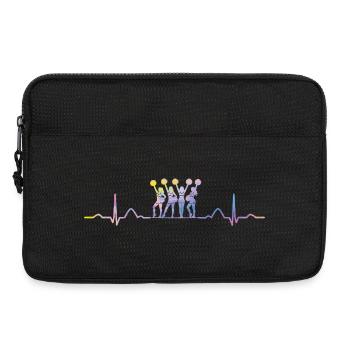 Cheerleader Cheer Mom Cheerleading - Laptoptasche 13" - Schwarz - Vorne