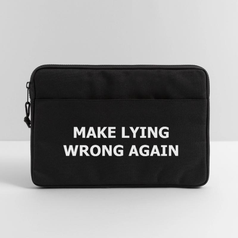 make_lying_wrong_again_whi Laptop bag 13"