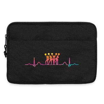Cheerleader Cheer Mom Cheerleading - Laptop bag 13" - black - Front