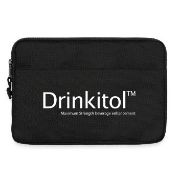 Buvez Drogues Buvez tout, buvez tout, buvez tout, buvez - Sacoche pour ordinateur portable 13 pouces - noir - Devant