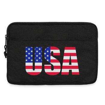 USA - Sacoche pour ordinateur portable 13 pouces - noir - Devant