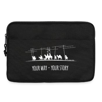 Your Way - Your Story Jakobsweg Camino - Sacoche pour ordinateur portable 13 pouces - noir - Devant