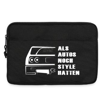 cars style f40 oldtimer symbol sportscars car - Laptop bag 13" - black - Front