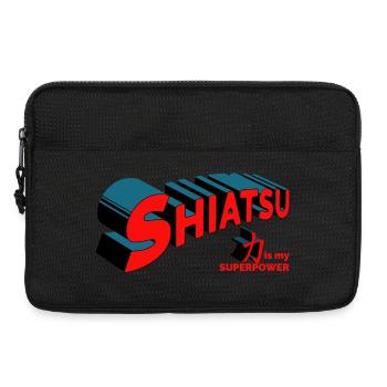 Shiatsu is my Superpower Shiatsu Superkraft - Laptoptasche 13" - Schwarz - Vorne