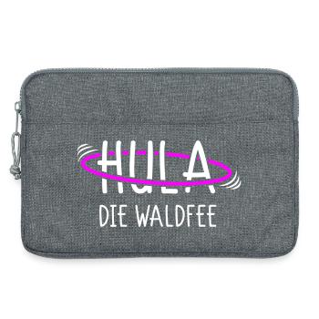 Hula die Waldfee - Für Coole Hula Girls - Laptoptasche 13" - Grau meliert - Vorne